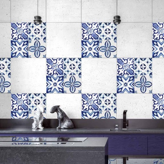 Tile Cover Azulejos πλακάκια διακόσμησης τοίχων κουζίνας...