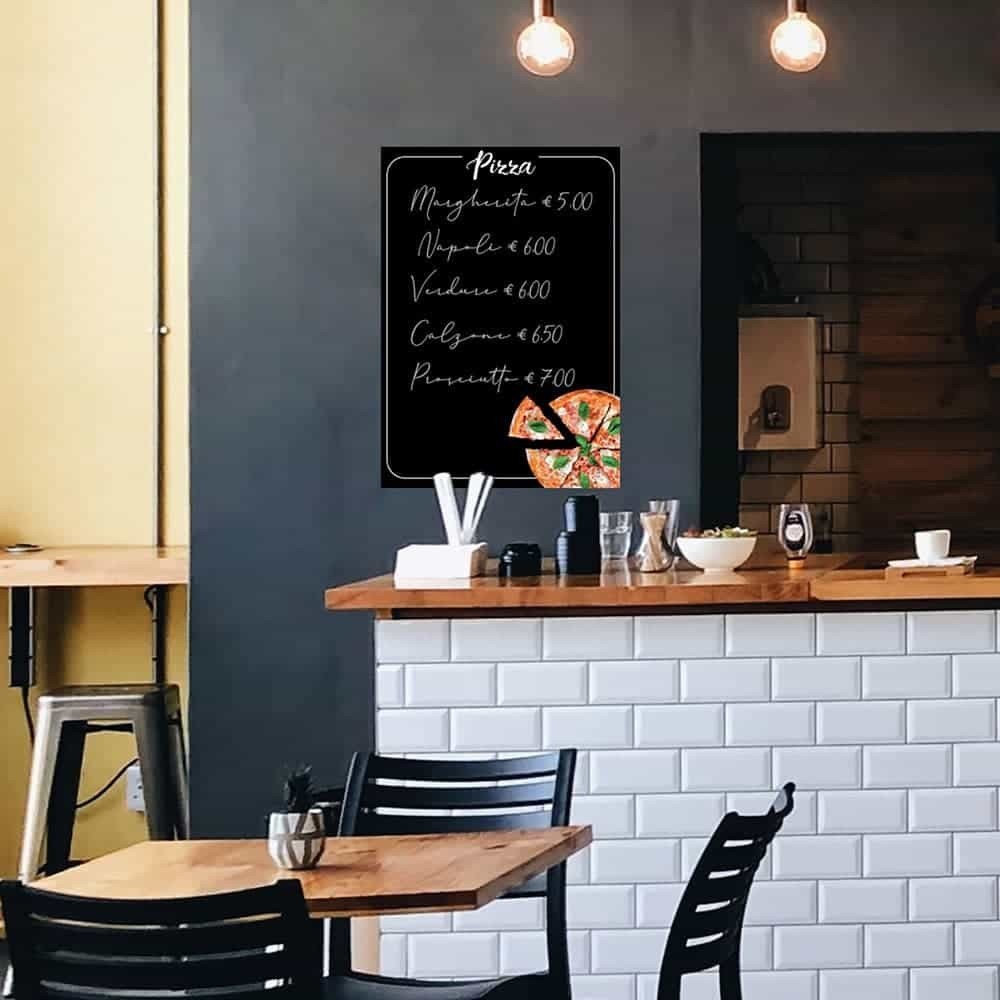 Ango Mαυροπίνακας Aυτοκόλλητος Ango Pizza 72005