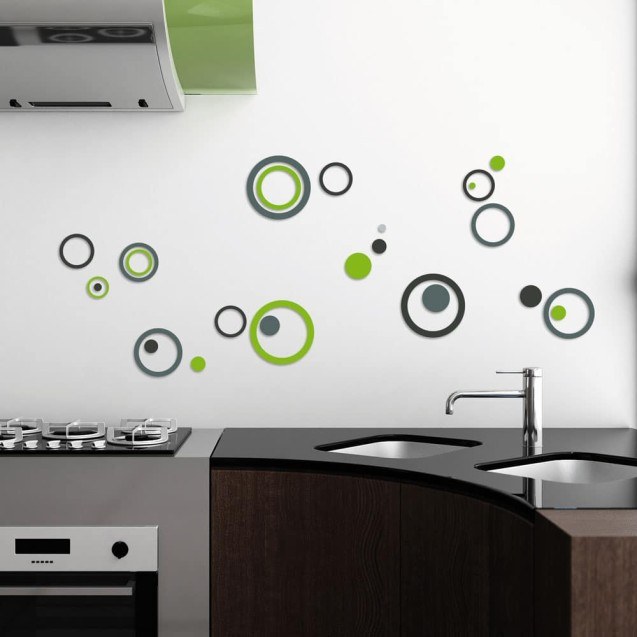 Αφρώδη Αυτοκόλλητα Τοίχου Ango All Around  M 54503