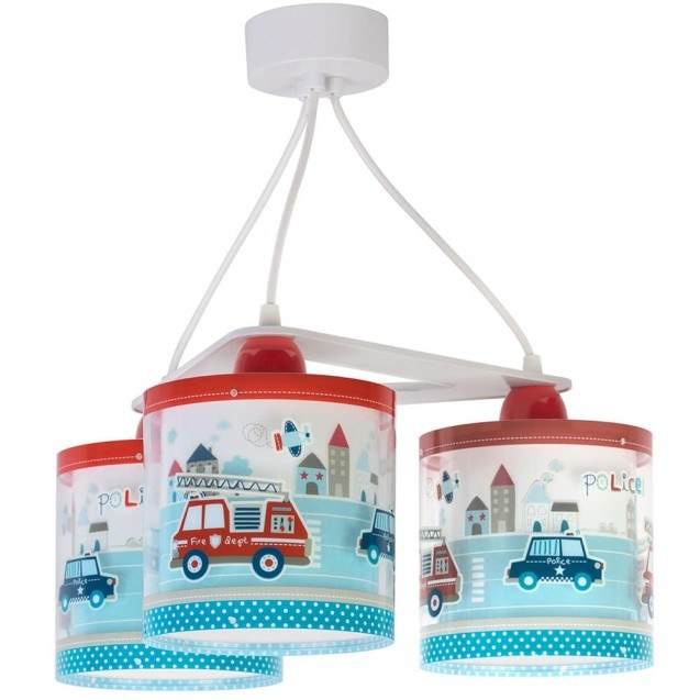 Κρεμαστό Τρίφωτο Οροφής Police 60614