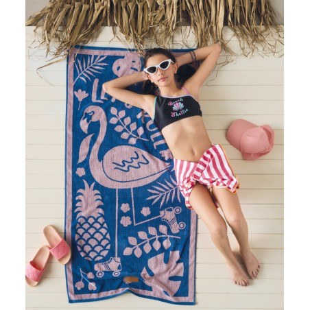 Παιδική Πετσέτα Θαλάσσης Kentia Rollers 70x140