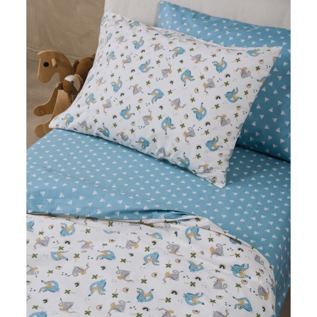 Σετ Παπλωματοθήκη Μονή 2 Τεμαχίων Kentia Mesmer...