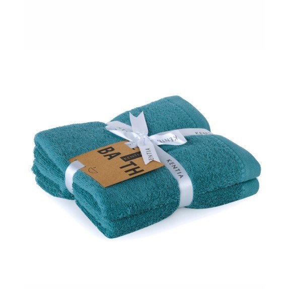 Σετ Πετσέτες Προσώπου 2 Τεμαχίων Kentia Riley 07 50x90