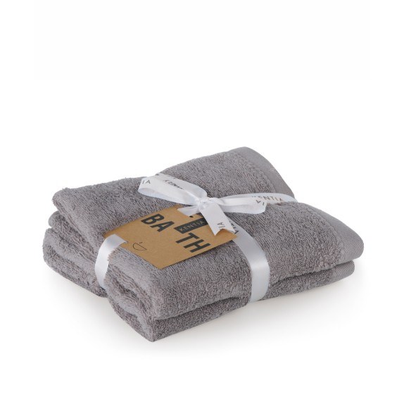 Σετ Πετσέτες Προσώπου 2 Τεμαχίων Kentia Riley 22 50x90