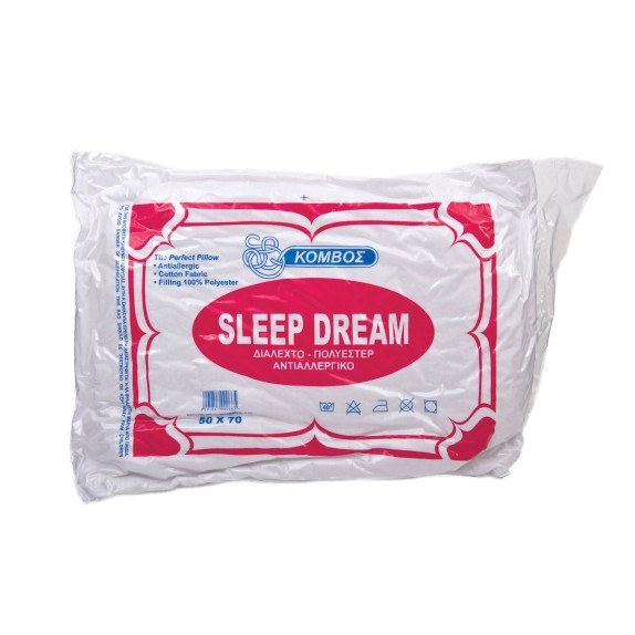 Μαξιλάρι Ύπνου ΚΟΜΒΟΣ Compressed Line 50x70 550gr Μαλακό
