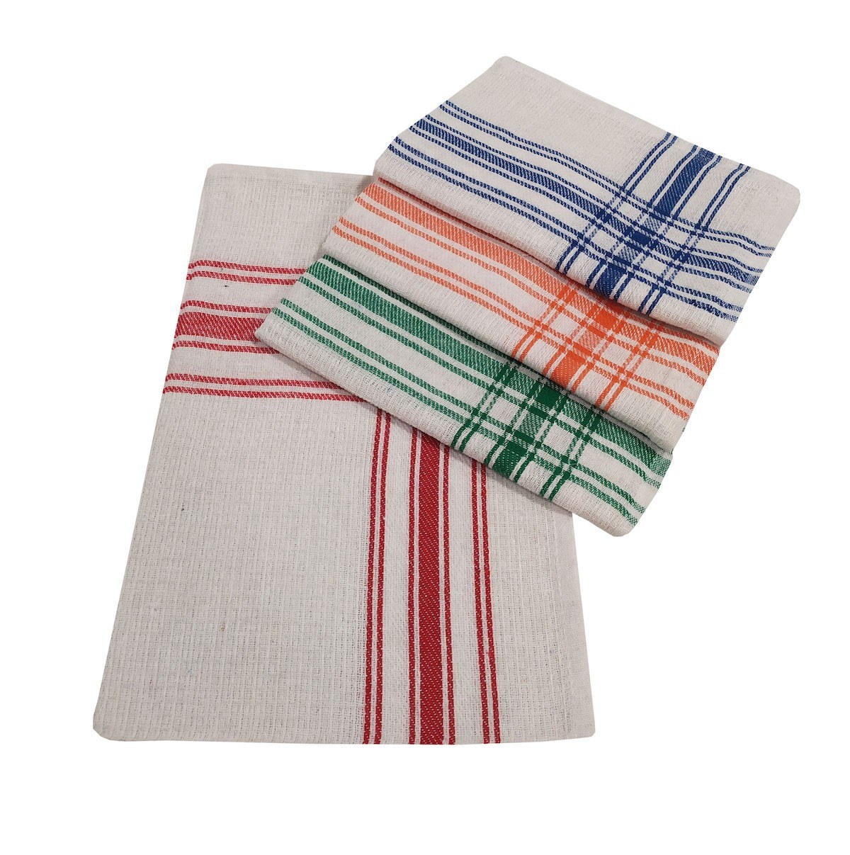 Σετ Ποτηρόπανα 4τεμ-ΚΟΜΒΟΣ Πικέ 100% Cotton 45x65 Lines