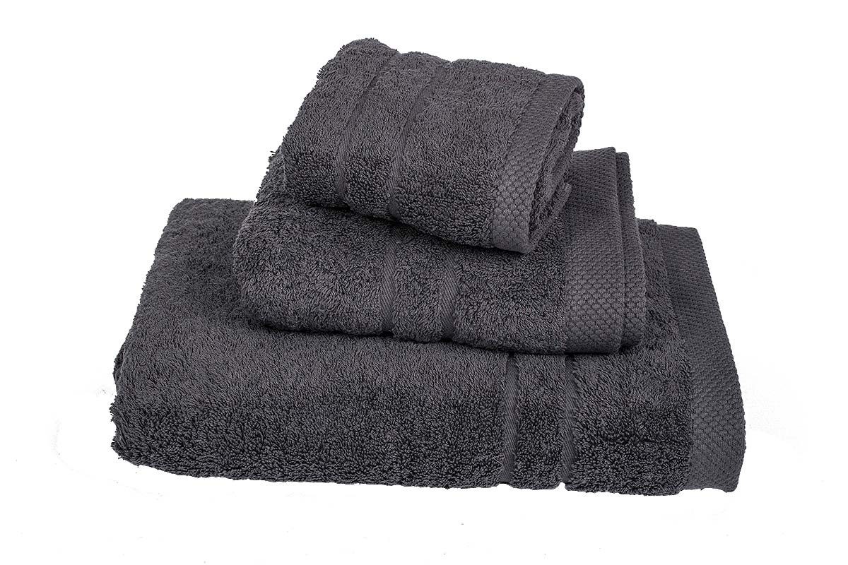 Πετσέτες Μπάνιου Anesis Home - ΣΗΜΑΝΤΙΚΟ: Σε περίπτωση διαφοράς τιμής από το κατάστημα ισχύει παντα και μόνο η τιμή του καταστήματος Πετσέτα Le Blanc Πεννιέ 600γρ/μ2 Grey Μπάνιου 80x145