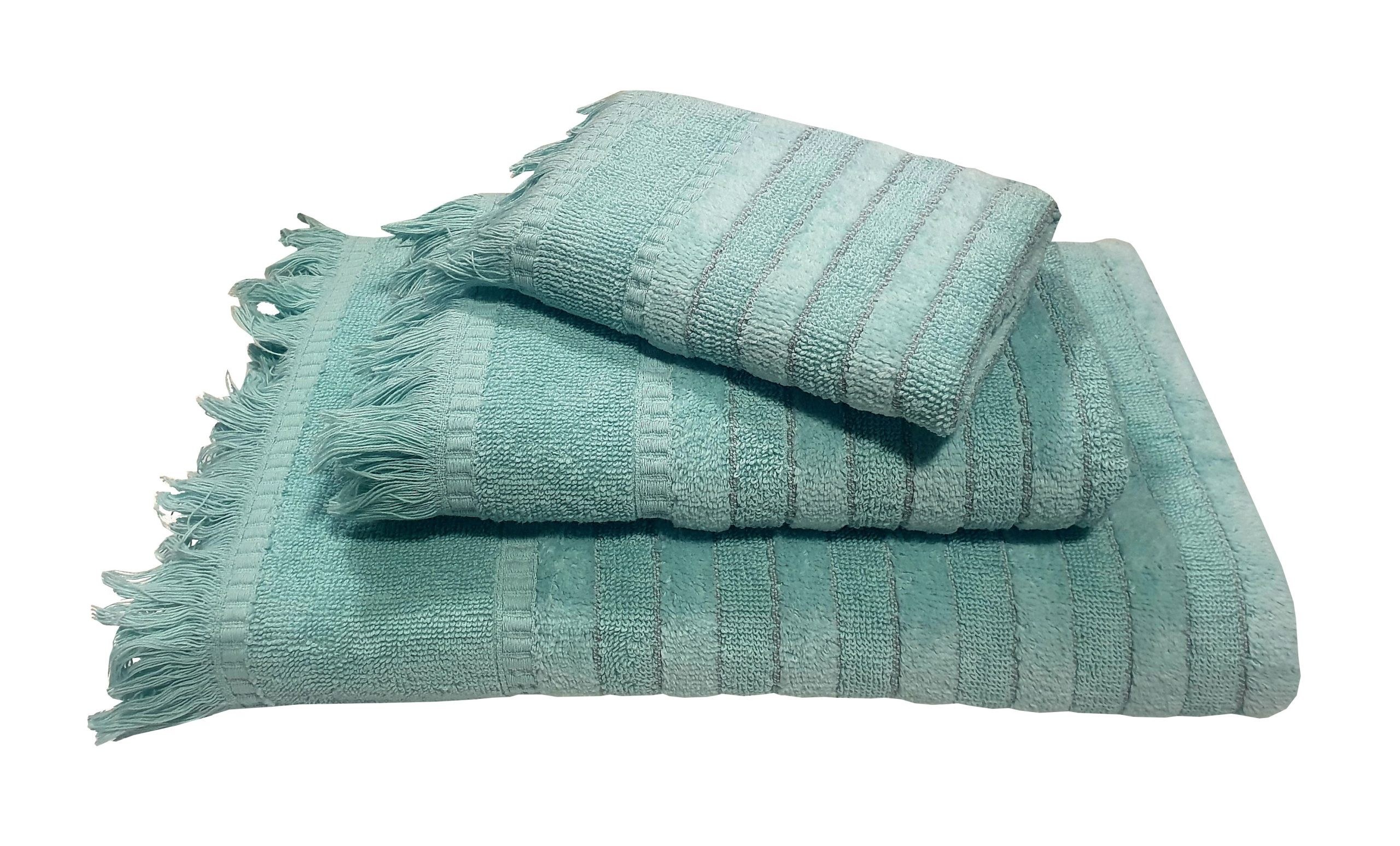 Πετσέτα Le Blanc Πεννιέ Ζακάρ 550gr/m2 PAROS Mint Σώματ