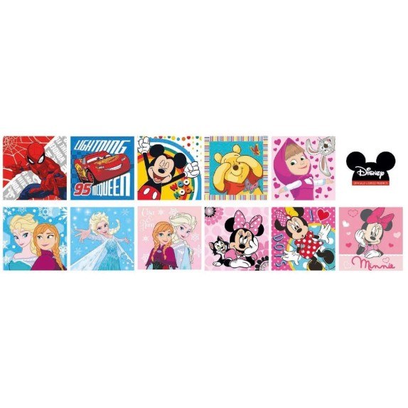 ΛΑΒΕΤΕΣ 30X30 Disney Cotton 100%