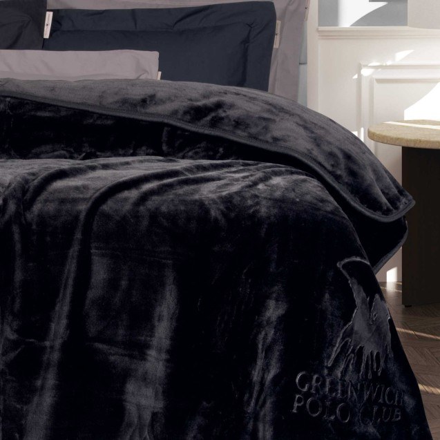 Κουβέρτα Βελουτέ Μονή Greenwich Polo Club 3440...