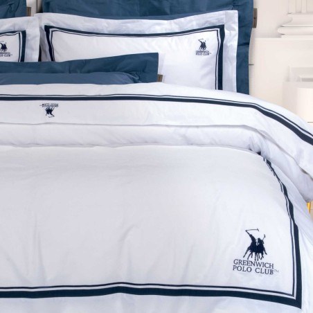 Σετ Παπλωματοθήκη Υπέρδιπλη 3 Τεμαχίων Greenwich Polo Club 2174 220x240