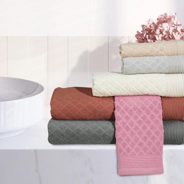 Σετ Πετσέτες 3 Τεμαχίων Das Home Best 0684