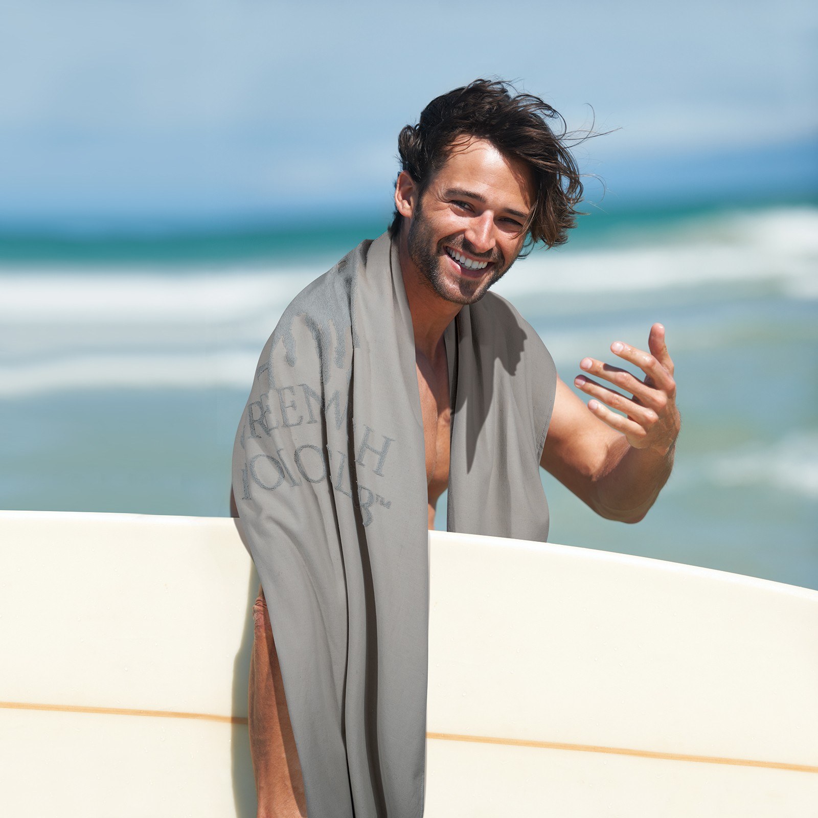 Πετσέτα Θαλάσσης Greenwich Polo Club 3778 80x170