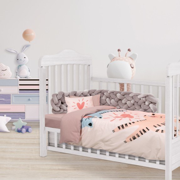 Σετ Σεντόνια Κούνιας 3 Τεμαχίων Das Home 4854 125x170