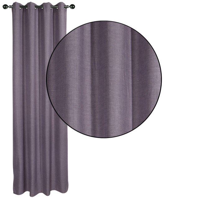 Κουρτίνα με Κρίκους Das Home 2241 140x270