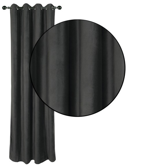 Κουρτίνα με Κρίκους Das Home 2232 140x270