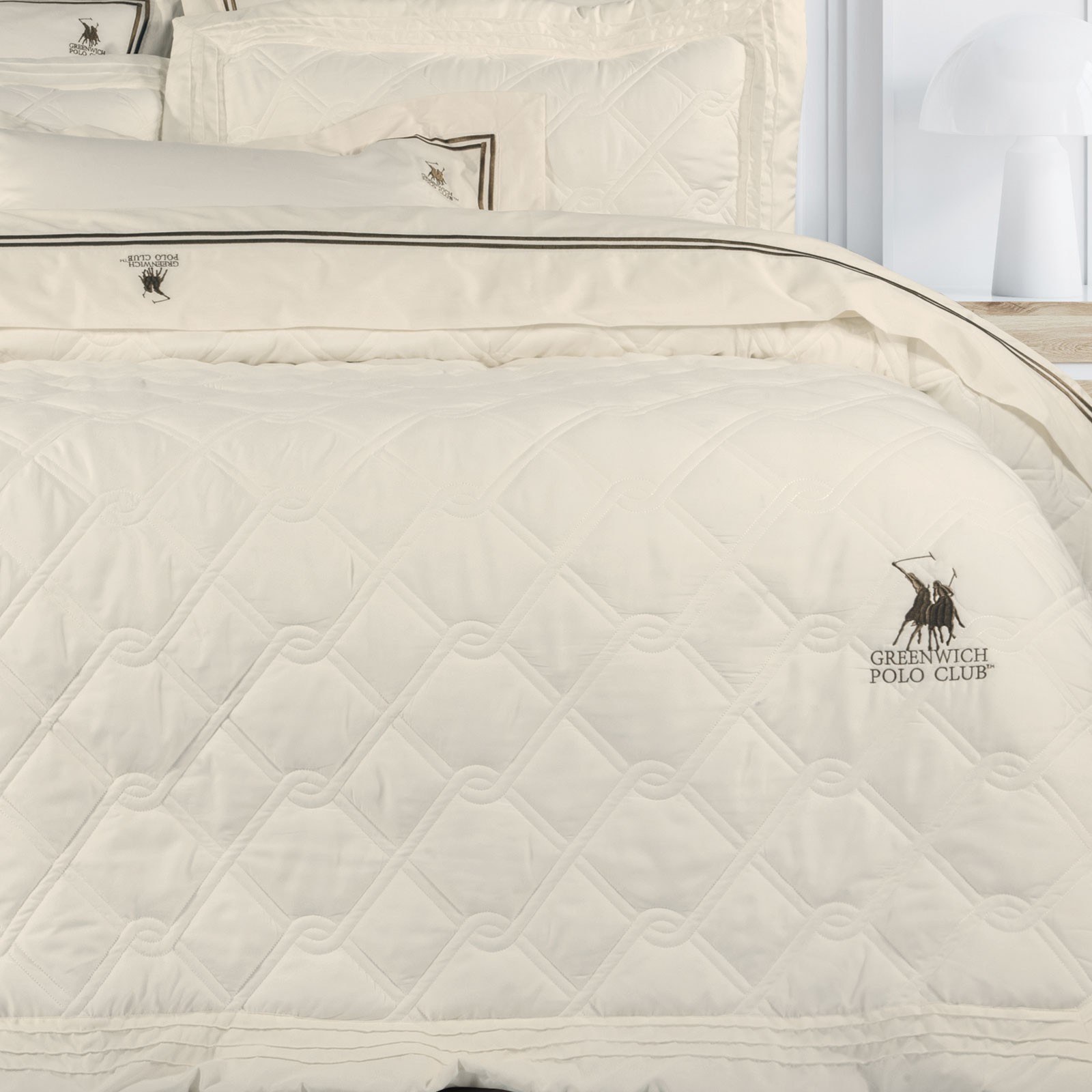 Greenwich Polo Club - ΣΗΜΑΝΤΙΚΟ: Σε περίπτωση διαφοράς τιμής από το κατάστημα ισχύει παντα και μόνο η τιμή του καταστήματος Σετ Κουβερλί Υπέρδιπλο 3 Τεμαχίων Greenwich Polo Club 2