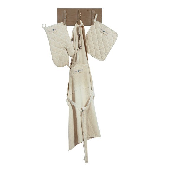 Σετ Κουζίνας 3 Τεμαχίων (Ποδιά-Γάντι-Πιάστρα) Greenwich...