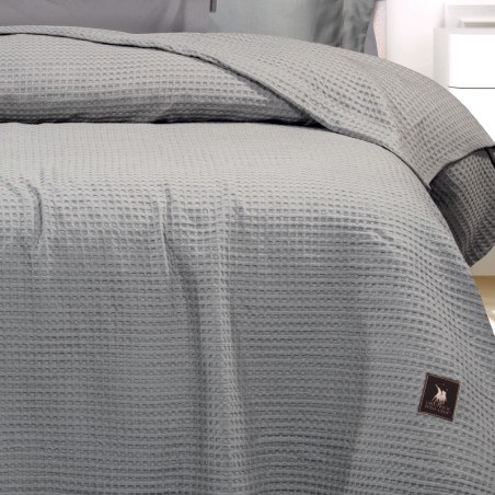 Κουβέρτα Πικέ Υπέρδιπλη Greenwich Polo Club 220X240 3456 Γκρι