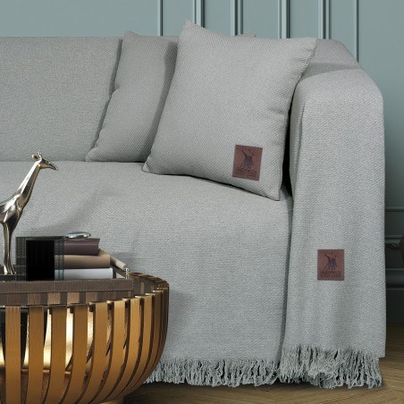 Ριχτάρι Διθέσιου Greenwich Polo Club 180x250 3913 Γκρι Ανοιχτό