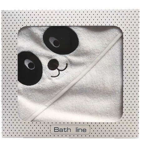 Βρεφική Κάπα Das Baby Smile Embroidery 4890 Λευκό 80x80