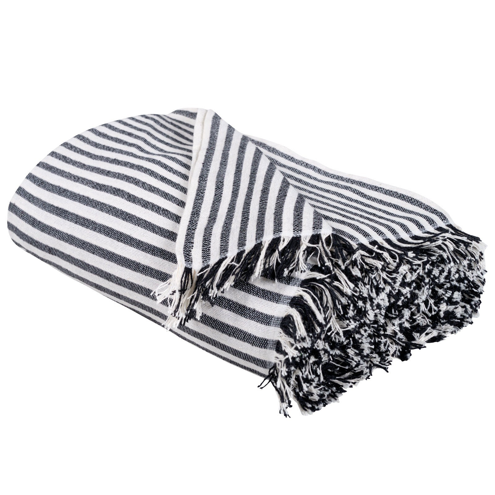 Ριχτάρι Διθέσιου Das Home 180Χ250 0253 Εκρού- Μαύρο