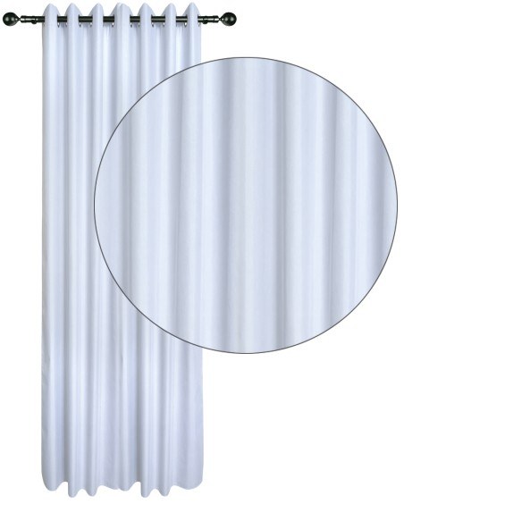 Κουρτίνα Με Κρίκους Das Home 140Χ270 2255 Γκρι