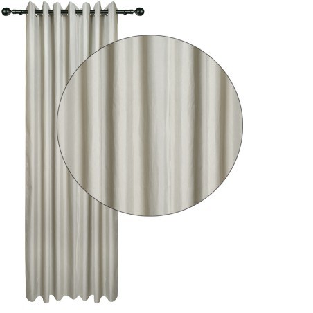 Κουρτίνα Με Κρίκους Das Home 140Χ270 2256 Γκρι Σκούρο