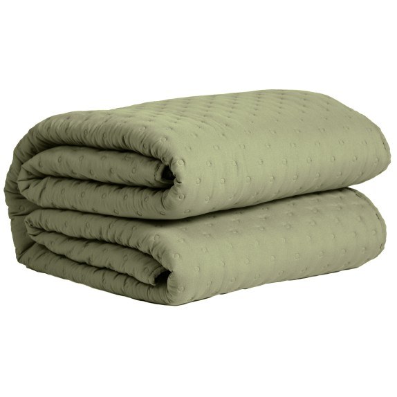 Κουβερλί Υπέρδιπλο Das Home Happy 9629 Λαδί 220x240