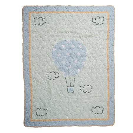 Παιδικό Κουβερλί Μονό Das Kids 4880 Γαλάζιο- Κίτρινο- Μέντα 160x220