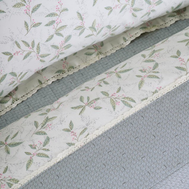 Κουβερλί Υπέρδιπλο Das Home Prestige 1679 Γκρι-...