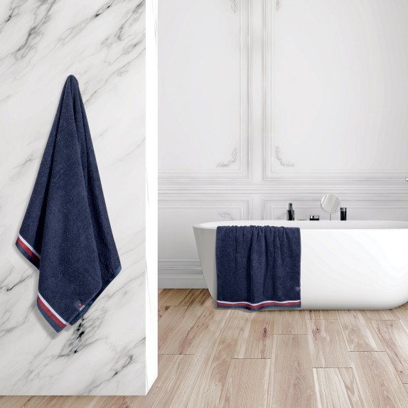 Σετ Πετσέτες 3 Τεμαχίων Greenwich Polo Club 3063 Μπλε Σκούρο