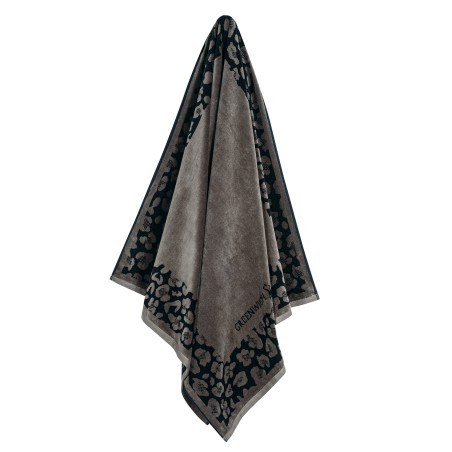 Πετσέτα Θαλάσσης Greenwich Polo Club 90x180 3862 Καφέ- Σπαγγί