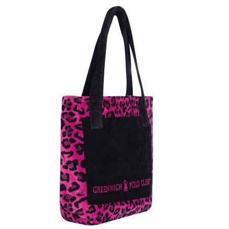 Τσάντα Θαλάσσης Greenwich Polo Club 55x40 3863 Black- Fuschia