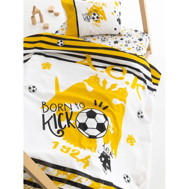 Σετ Σεντόνια Κούνιας Aek 1924 130x170 Aek8 Με...