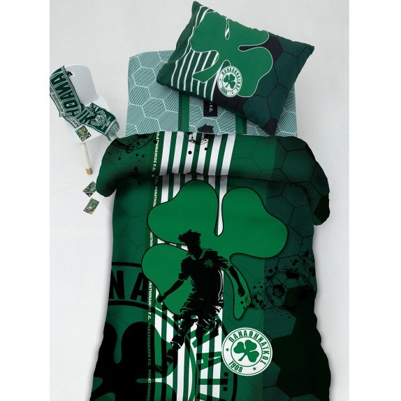 Σετ Μονά Σεντόνια Panathinaikos F -C - 170x260 FC11 Με...