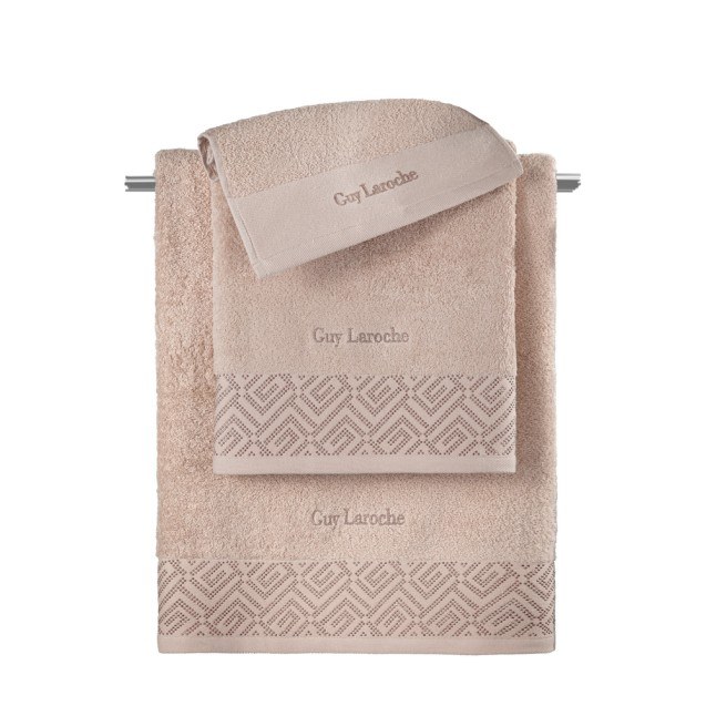Σετ Πετσέτες 3 Τεμαχίων Guy Laroche Emblem Old...