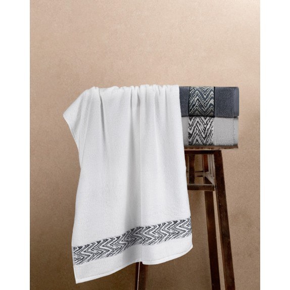 Πετσέτα Προσώπου Guy Laroche Pome Anthracite 50x90