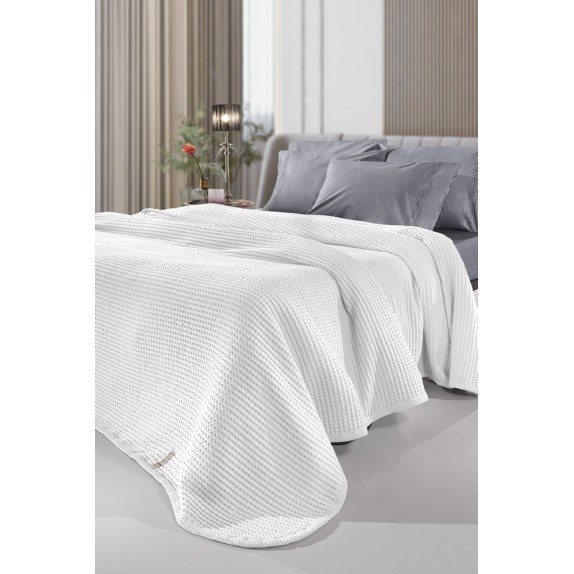 Κουβέρτα Μονή Guy Laroche Eternity Snow White 160x240