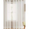 Κουρτίνα Με Τρουκς Palamaiki 140x260 BELE WHITE