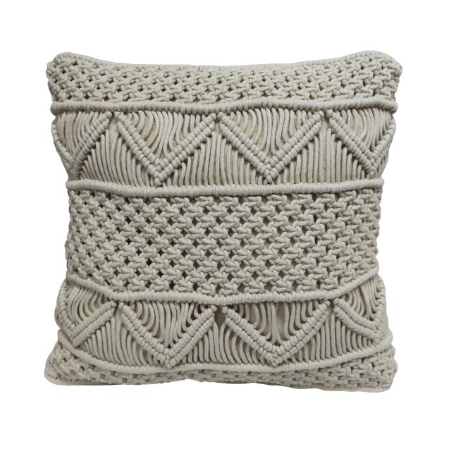 Μαξιλάρι Διακοσμητικό Macrame ΚΟΜΒΟΣ 100%...