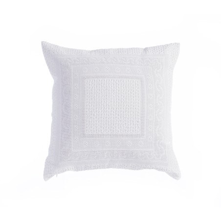Διακοσμητική Μαξιλαροθήκη Nef-Nef Bernard 50x50 White