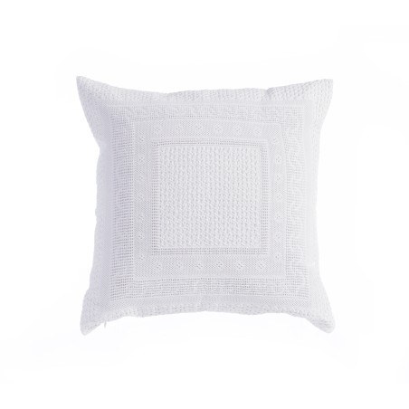 Διακοσμητική Μαξιλαροθήκη Nef-Nef Bernard 50x50 White