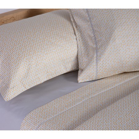 Σετ Παπλωματοθήκη Υπέρδιπλη Nef-Nef Sterling 240x230 Ecru