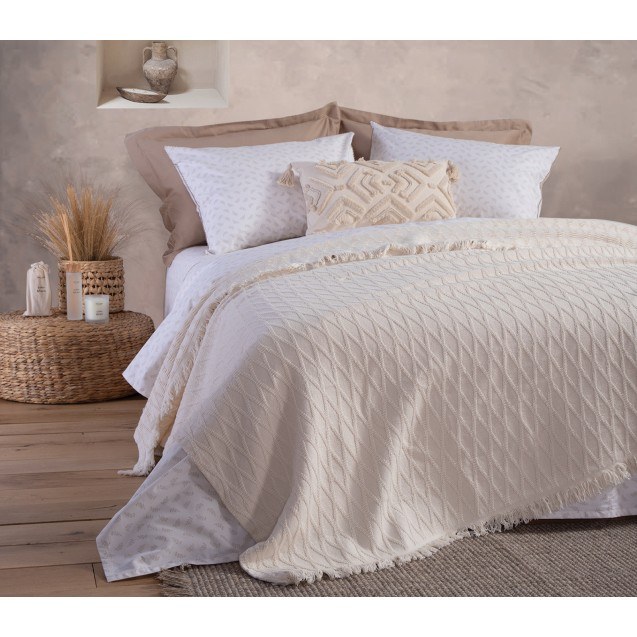 Κουβέρτα Υπέρδιπλη Nef-Nef Outlast 230x240 Grey