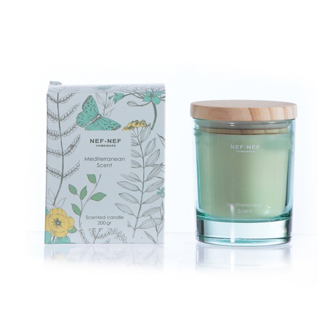 Αρωματικό Κερί Nef-Nef Mediterranean 200gr Green