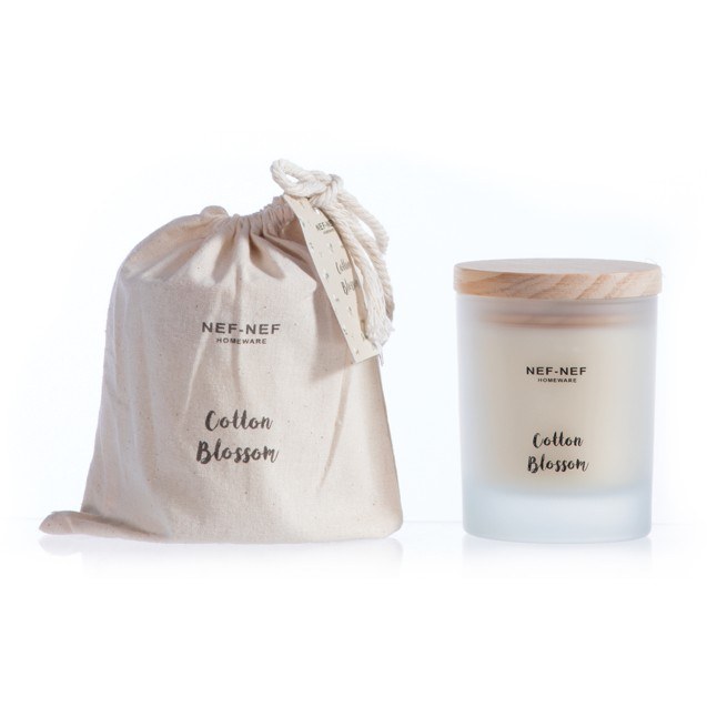 Αρωματικό Κερί Nef-Nef Cotton Blossom 250gr White