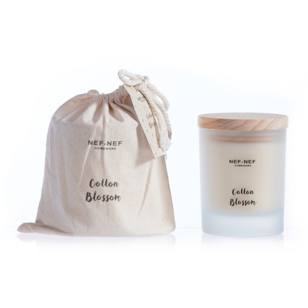 Αρωματικό Κερί Nef-Nef Cotton Blossom 250gr White