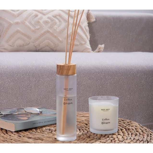 Αρωματικό Κερί Nef-Nef Cotton Blossom 250gr White