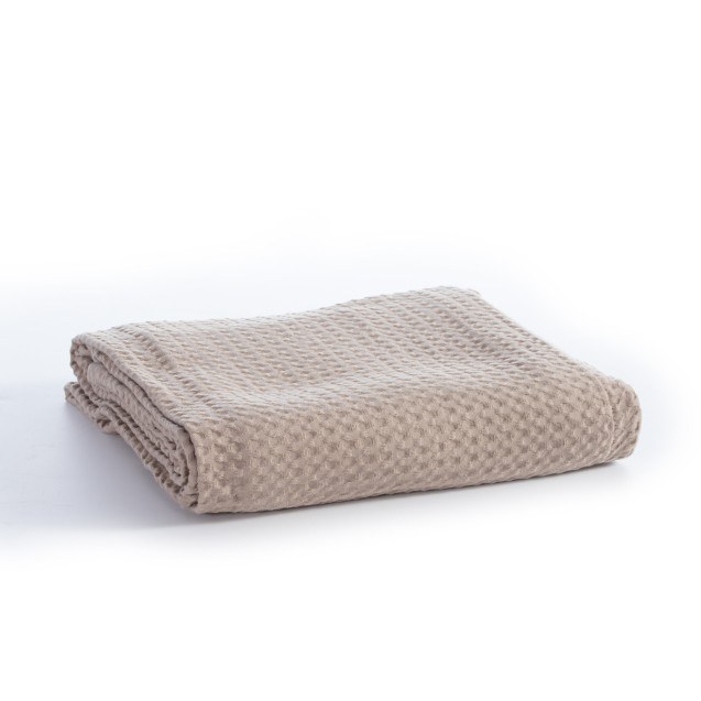 Κουβέρτα Πικέ Nef-Nef Μονή New Golf 1023-Linen...